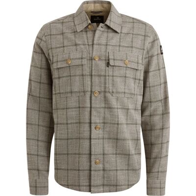 Vanguard Overshirt Ternet Taupe Brun måle 3XL Vanguard Overshirt Ternet Taupe Brun måle 3XL