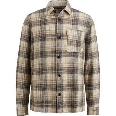 Cast Iron overshirt ternet – grøn Beige Grøn måle M Cast Iron overshirt ternet – grøn Beige Grøn måle M