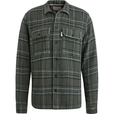 Cast Iron M Vaffelmønstret Overshirt - Herremode Cast Iron M Vaffelmønstret Overshirt - Herremode