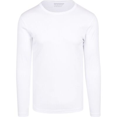 Garage Basic T-shirt Langærmet Hvid måle M Garage Basic T-shirt Langærmet Hvid måle M