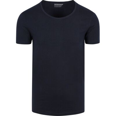 Garage Stretch Basic Navy Dyb V-hals Mørkeblå Blå måle L Garage Stretch Basic Navy Dyb V-hals Mørkeblå Blå måle L