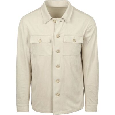 Suitable Pasetta Overshirt Ecru Beige Off-white måle S Suitable Pasetta Overshirt Ecru Beige Off-white måle S
