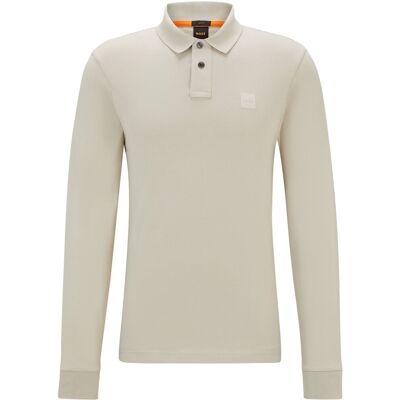 Boss Passerby Polo Fløde Off-white Beige måle 3XL Boss Passerby Polo Fløde Off-white Beige måle 3XL