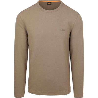 Boss Trøje Tempesto Taupe Brun måle XXL Boss Trøje Tempesto Taupe Brun måle XXL