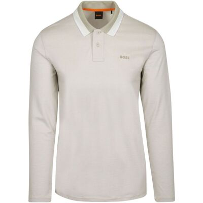Boss Peoxfordlong Polo Beige måle XL Boss Peoxfordlong Polo Beige måle XL