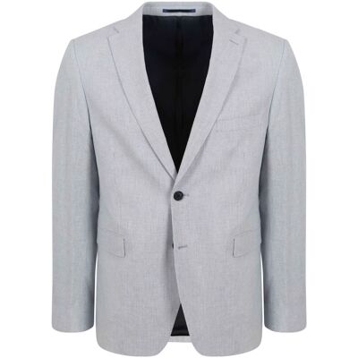 Suitable Linnedblazer Stribet Lyseblå Blå måle 50 Suitable Linnedblazer Stribet Lyseblå Blå måle 50