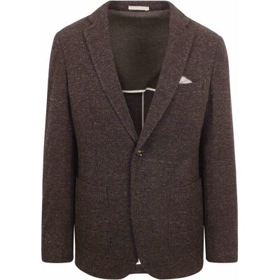 Suitable Fame blazer pied-de-poule brun Brun måle 54 Suitable Fame blazer pied-de-poule brun Brun måle 54