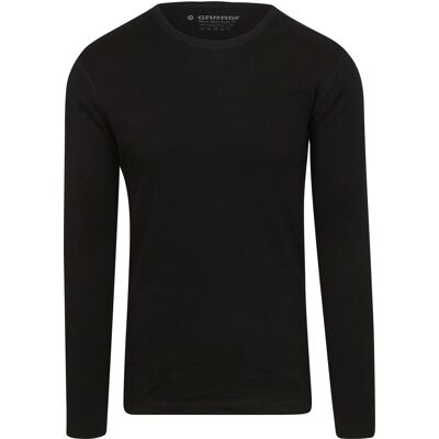 Garage Basic T-shirt Langærmet Sort måle XXL Garage Basic T-shirt Langærmet Sort måle XXL