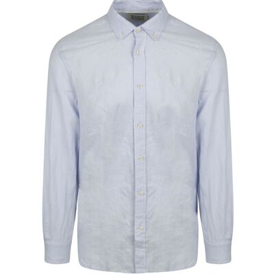 Scotch and Soda Let Blå Linnedskjorte Lyseblå måle M Scotch and Soda Let Blå Linnedskjorte Lyseblå måle M