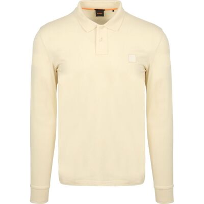 Boss Passerby Polo Off-white Gul måle XL Boss Passerby Polo Off-white Gul måle XL