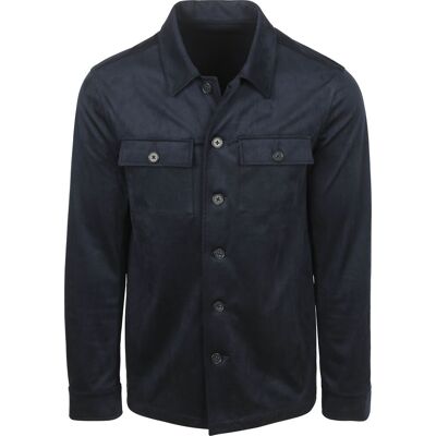 Suitable Pasetta Overshirt Navy Blå Mørkeblå måle S Suitable Pasetta Overshirt Navy Blå Mørkeblå måle S