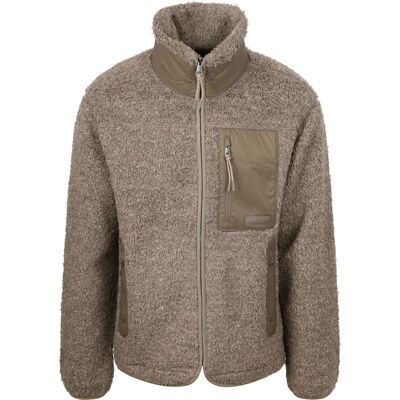Tommy Hilfiger Vest Teddy Fleece Taupe Grå måle XL Tommy Hilfiger Vest Teddy Fleece Taupe Grå måle XL