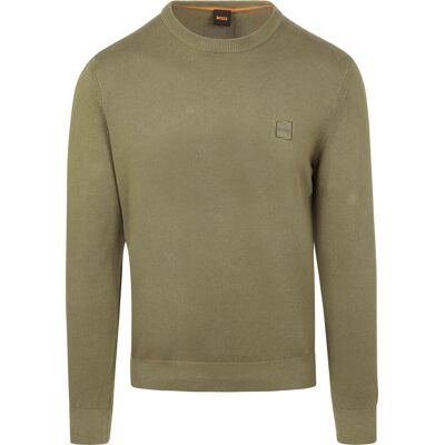 Boss Pullover Kanovano Grøn måle M Boss Pullover Kanovano Grøn måle M
