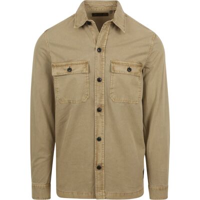 Superdry Overshirt Militær Beige måle L Superdry Overshirt Militær Beige måle L