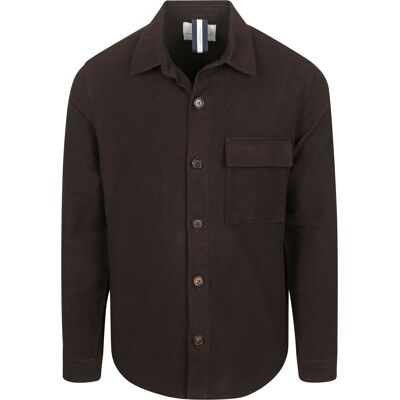 Profuomo Overshirt Moleskin Mørkebrun Brun måle S Profuomo Overshirt Moleskin Mørkebrun Brun måle S
