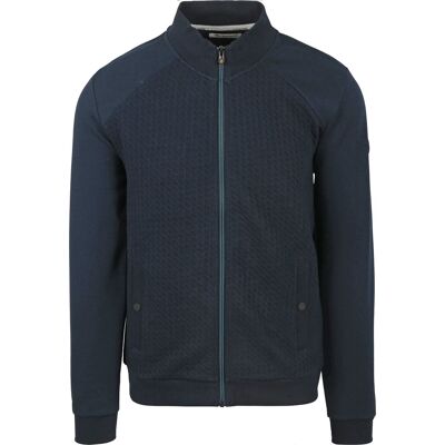 No Excess Jacquard Vest Marineblå Mørkeblå Blå måle M No Excess Jacquard Vest Marineblå Mørkeblå Blå måle M
