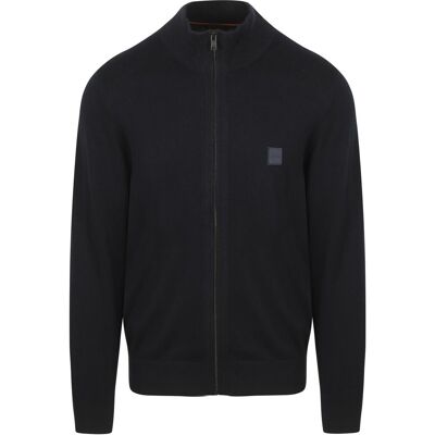 Boss Kanozip Vest Blå Mørkeblå måle M Boss Kanozip Vest Blå Mørkeblå måle M