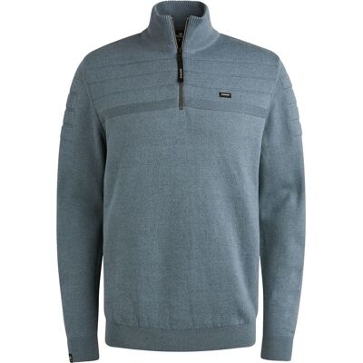 Vanguard Trøje Half Zip Struktur Blå Lyseblå måle XL Vanguard Trøje Half Zip Struktur Blå Lyseblå måle XL