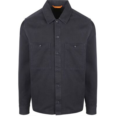 Boss Skjortejakke Locky Navy Blå Mørkeblå måle L Boss Skjortejakke Locky Navy Blå Mørkeblå måle L