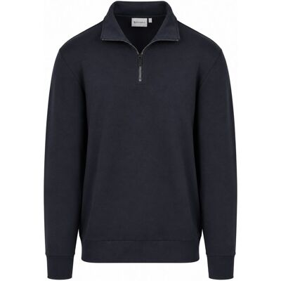 Suitable Scuba Trøje Half Zip Navy Blå Mørkeblå måle XL Suitable Scuba Trøje Half Zip Navy Blå Mørkeblå måle XL