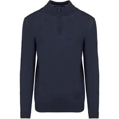 Suitable Race Half Zip Trøje Marineblå Blå Mørkeblå måle XL Suitable Race Half Zip Trøje Marineblå Blå Mørkeblå måle XL