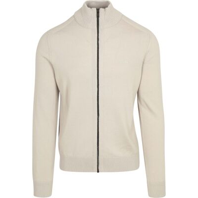 Boss Avac Vest Uldblanding Greige Beige Grå måle XXL Boss Avac Vest Uldblanding Greige Beige Grå måle XXL