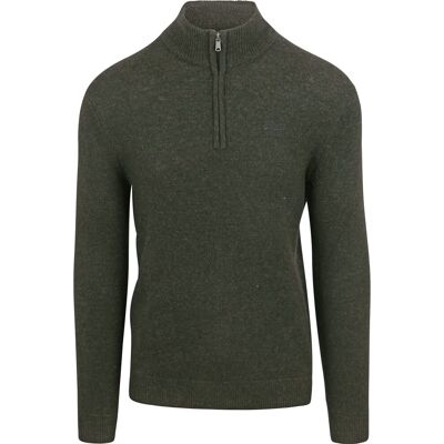 Superdry Essential Pullover med Halv Lynlås Mørkegrøn Grøn måle XXL Superdry Essential Pullover med Halv Lynlås Mørkegrøn Grøn måle XXL