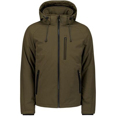 No Excess Softshell Jakke Brun Taupe måle XXL No Excess Softshell Jakke Brun Taupe måle XXL