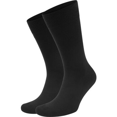 Suitable merinosokker, sort 2-pak Sort måle 43-46 Suitable merinosokker, sort 2-pak Sort måle 43-46