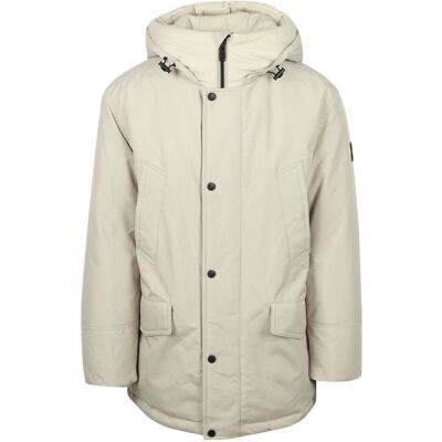 Boss Osiass Frakke Ecru Beige Off-white måle 52 Boss Osiass Frakke Ecru Beige Off-white måle 52