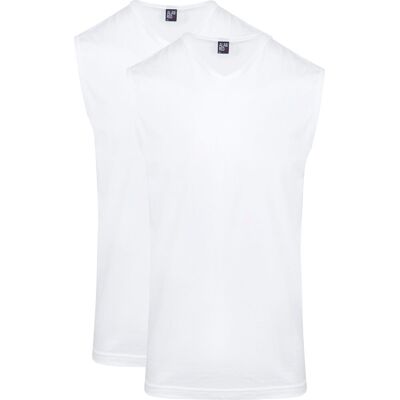 Alan Red Minto singlet ærmeløs hvid (2-pak) Hvid måle S Alan Red Minto singlet ærmeløs hvid (2-pak) Hvid måle S