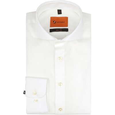 Suitable strygefri skjorte æggeskal Off-white måle 39 Suitable strygefri skjorte æggeskal Off-white måle 39