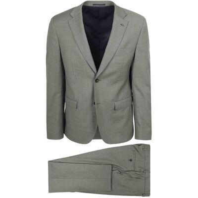 Suitable Passer Toulon Kostume Uld Olive Grøn måle 48 Suitable Passer Toulon Kostume Uld Olive Grøn måle 48