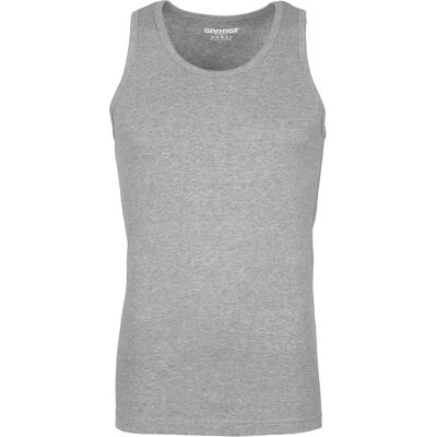 Garage Stræk Basic Singlet Grå måle S Garage Stræk Basic Singlet Grå måle S