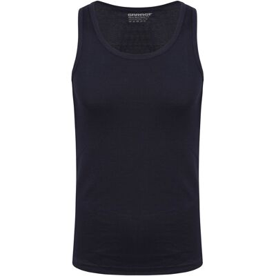 Garage Stretch Basic Singlet Mørkeblå måle S Garage Stretch Basic Singlet Mørkeblå måle S
