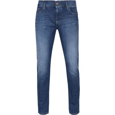 Alberto Slim Organic Denim Mørkeblå Blå måle W 31 - L 34 Alberto Slim Organic Denim Mørkeblå Blå måle W 31 - L 34
