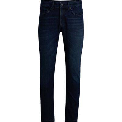 Boss Delaware Jeans Blå Mørkeblå måle W 46 - L 32 Boss Delaware Jeans Blå Mørkeblå måle W 46 - L 32