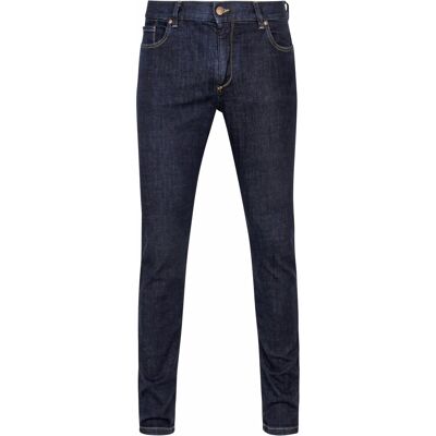 Alberto Slim DS Authentic Denim Marineblå Mørkeblå Blå måle W 31 - L 30 Alberto Slim DS Authentic Denim Marineblå Mørkeblå Blå måle W 31 - L 30
