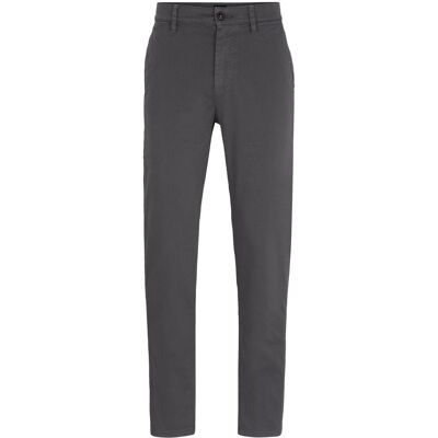 Boss satin chino, antracit Mørkegrå Grå måle W 33 - L 34 Boss satin chino, antracit Mørkegrå Grå måle W 33 - L 34