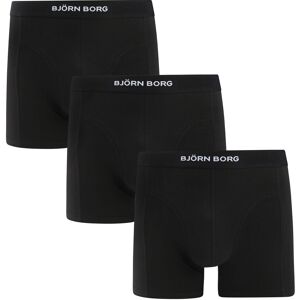 Bjorn Borg Björn Borg økologiske boxershorts 3-pak sort Sort måle S Bjorn Borg Björn Borg økologiske boxershorts 3-pak sort Sort måle S