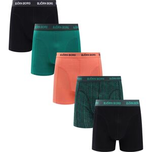 Bjorn Borg Björn Borg Boxershorts Bomuld Stræk 5-Pakke Multicolour Blå Grå Flerfarvet måle L Bjorn Borg Björn Borg Boxershorts Bomuld Stræk 5-Pakke Multicolour Blå Grå Flerfarvet måle L
