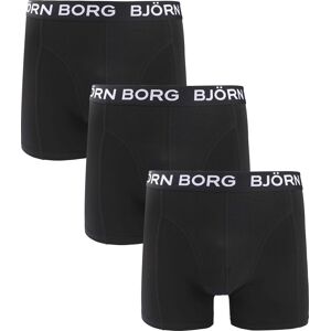 Bjorn Borg boxershorts 3-pak, sort Sort måle M Bjorn Borg boxershorts 3-pak, sort Sort måle M