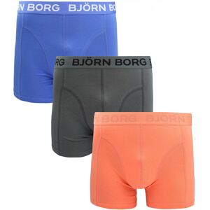 Bjorn Borg Boxershorts 3-pak Flerfarvet Blå Sort Orange måle L Bjorn Borg Boxershorts 3-pak Flerfarvet Blå Sort Orange måle L