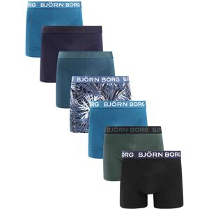 Bjorn Borg Björn Borg Boxershorts Bomuld Stræk 7-Pakke Multicolour Blå Flerfarvet Grøn måle L Bjorn Borg Björn Borg Boxershorts Bomuld Stræk 7-Pakke Multicolour Blå Flerfarvet Grøn måle L