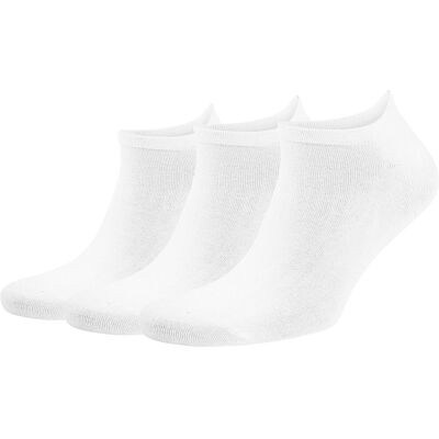 Suitable Ankelstrømper 3-pak Hvid måle 39-42 Suitable Ankelstrømper 3-pak Hvid måle 39-42