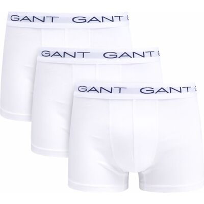 Gant Boxershorts Trunk 3-Pakke Hvid måle 3XL Gant Boxershorts Trunk 3-Pakke Hvid måle 3XL