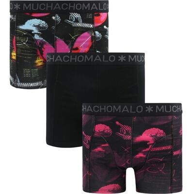 Muchachomalo boxershorts 3-pak Binary Sort måle XL Muchachomalo boxershorts 3-pak Binary Sort måle XL