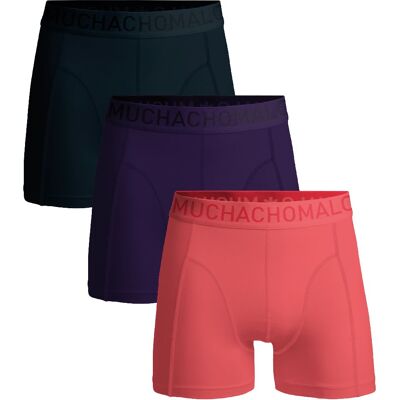 Muchachomalo Microfiber boxershorts 3-pak 30 Lilla Flerfarvet Sort måle XXL Muchachomalo Microfiber boxershorts 3-pak 30 Lilla Flerfarvet Sort måle XXL