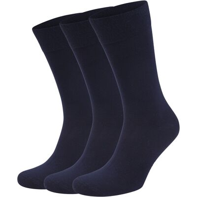 Suitable Sokker 3-pak Blå Mørkeblå måle 39-42 Suitable Sokker 3-pak Blå Mørkeblå måle 39-42