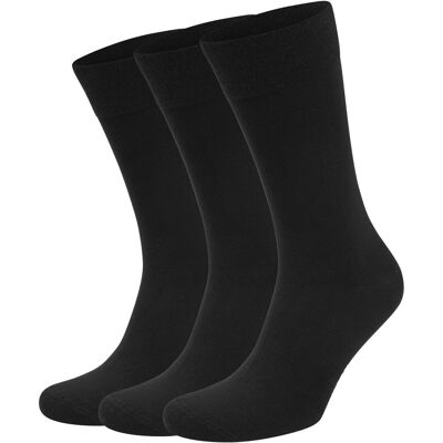Suitable Sokker 3-pak Sort måle 43-46 Suitable Sokker 3-pak Sort måle 43-46